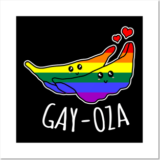 LGBTQ GAY-OZA - Cute gyozas for gay pride Posters and Art